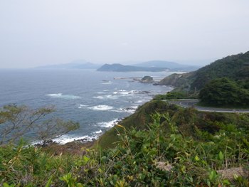 子午線　日本海